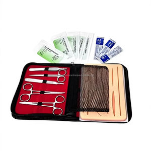 Complete Suture Practice Kit <b>Silicone</b> Training Pad Stainless Steel Surgical <b>Tools</b> for Classrooms Wholesale Supplier - Product Image 2