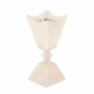 Quemador de Incienso Portátil Cuadrado de Madera y Resina, Soporte para Velas Hecho a Mano para Decoración del Hogar - Product Image 4