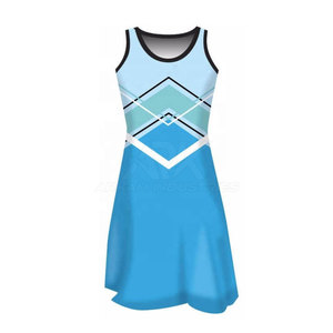 Concevez vos propres uniformes de netball, best-sellers, 100 % polyester, pour les équipes. - Product Image 4