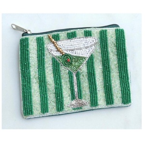 Monedero de cuentas de vidrio con diseño de cereza, ideal para regalar a mujeres y niñas, accesorio de moda. - Product Image 6