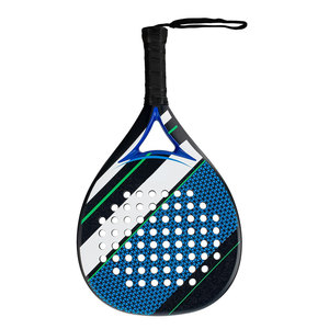 Raquetas de Pádel de Fibra de Carbono Personalizadas OEM Premium, Raquetas de Tenis de Playa Profesionales Resistentes para Deportes al Aire Libre 3k 12k 18k - Product Image 5