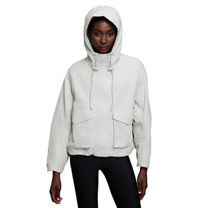 Chaqueta Cortavientos Ligera Personalizada para Mujer, Chaqueta Deportiva Impermeable de Nailon, Chaqueta con Capucha 100% Nailon para Mujer - Product Image 5