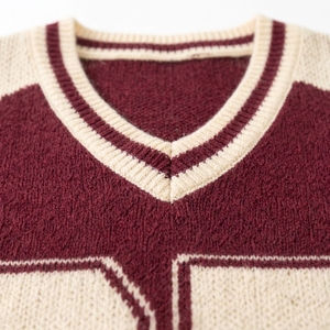 Nuevo Suéter de Punto Jacquard 100% Algodón para Hombre, con Logotipo Frontal, de Secado Rápido, Antiarrugas, Antipilling, Holgado, Informal, para Invierno - Product Image 6