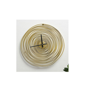 Luxury Woven Rattan Hanging <b>Wall</b> <b>Clock</b> Abstract Geometric Pattern Face Minimalist White Hands Modern Rustic Eco-Friendly Design - Product Image 5