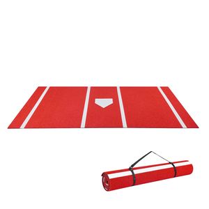 Tappetino da Allenamento per Baseball e Softball 12x6 ft, Attrezzatura per Pratica di Battuta, Tappeto per Home Plate, Materassino per Allenamento Domestico - Product Image 1