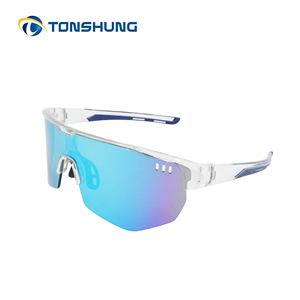 SU1709A Unisex High Quality UV400 Tinted Half Frame Sport Sunglasses <b>Scratch</b> Resistance Adjustable Nose Bridge ANSI/ISO - Product Image 1