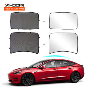 Skylight Shades Protecteur pour Tesla Model X 5 pcs/set Auto Intérieur Accessoires Toit Pare-Soleil - Product Image 4