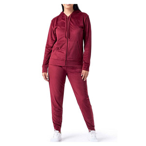 Ropa de Invierno al Por Mayor, Suministro a Granel, Chándales con Capucha y Cremallera para Mujer, Personalización de Marca, Chándal para Correr, Trotar y Hacer Ejercicio - Product Image 1
