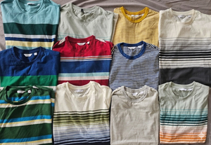 Camisetas de Algodón para Hombre de Primera Calidad, Surtidas, de Varias Marcas, Precios Super Bajos, Excedentes de Exportación, Lotes al por Mayor - Product Image 3