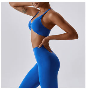 Conjunto de Yoga para mujer, ropa de gimnasio para entrenamiento, conjunto de Yoga transpirable para mujer, conjuntos de Yoga de nailon para adultos - Product Image 2