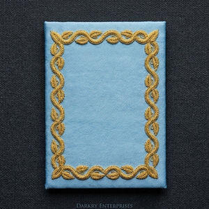 Insignias Bordadas a Mano con Hilo de Oro Personalizadas, Parche Masónico de Compás Cuadrado, Emblema Heráldico Dorado - Product Image 6