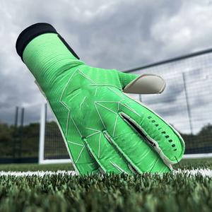Guantes de Portero de Fútbol Profesionales para Adultos, de Látex y Cuero, Antideslizantes, con Protección para los Dedos, de Goma PU, Gel de Silicona, para Gimnasio - Product Image 5