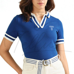 Camisetas Polo, Nueva Colección, Moda, Personalizadas, de Algodón, Camiseta Polo para Mujer, Venta al por Mayor, Transpirables, Suaves - Product Image 6