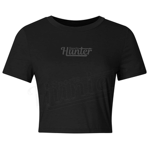 OEM Custom Blank Plain Highest Quality <b>Cropped</b> Graphic Logo Fitted Cotton Women's Crop <b>Top</b> T Shirts Ladies Crop <b>Tops</b> for Women - Product Image 5