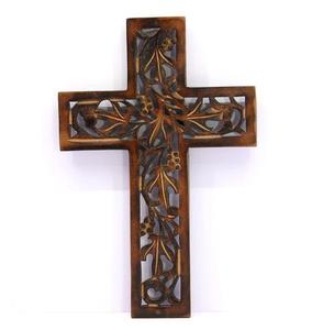 Metal Made Bishop's Blessing Crucifix Eco-friendly Customizable Custom Color Offset Printing Christian Catholic Church Crucifix - Product Image 4