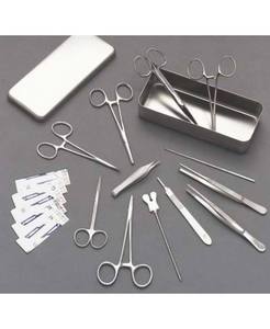 Ensemble de 13 instruments chirurgicaux en acier inoxydable, outils d'entraînement manuels pour étudiants en médecine, pour la formation en suture et la césarienne - Product Image 5