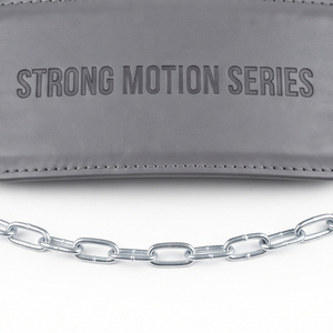 Ceinture de soutien lombaire en cuir robuste avec chaîne en acier pour l'haltérophilie - Product Image 4