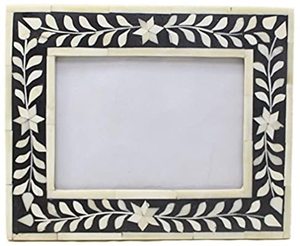 กรอบรูปจากอินเดียกรอบกระจกสำหรับตกแต่งบ้านพร้อมโลโก้ทำจากไม้แกะสลักตามสั่ง - Product Image 2