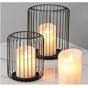 Porte-bougie en métal pour mariage et décoration de la maison, porte-bougie de qualité supérieure, design magnifique, à prix raisonnable - Product Image 1