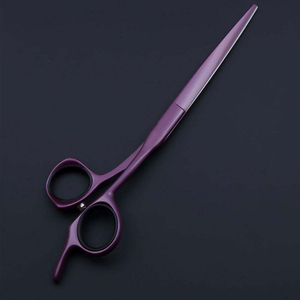 Kit Profesional de Tijeras de Peluquería de Acero Inoxidable, 2 Piezas, para Diestros, Ligeras, con Estuche de Cuero - Product Image 3