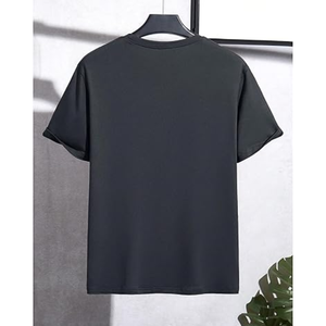 Camiseta informal de manga corta con bloques de color para hombre, cuello redondo, ligera, para verano - Product Image 6