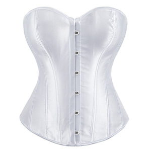 Corset gainant en cuir noir pour femme, à maintien ferme, avec fermeture éclair frontale et décoration à rivets, pour usage quotidien - Product Image 4