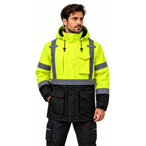 Veste de pompier ignifuge, veste de lutte contre l'incendie, veste de sécurité réfléchissante, veste de secours d'urgence, équipement de protection pour pompier - Product Image 2