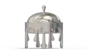 Recipiente de Acero Inoxidable de Lujo para Sopa con Tapa y Soporte, Calentador de Alimentos para Buffet, Estación de Servicio de Sopa para Catering - Product Image 4