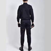 Uniformes de Seguridad para Hombre en Color Sólido Personalizados / Uniformes de Guardia de Alta Calidad en Poliéster/Algodón con Diseño Personalizable