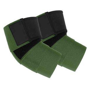 Vendas de neopreno de alta resistencia para levantamiento de pesas, soporte de compresión para codo, transpirables, ligeras y portátiles para entrenamiento. - Product Image 3