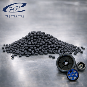 Superior Quality Durable <b>Thermoplastic</b> <b>Elastomer</b> (100%) Injection Molding Grade Customized Color Hardness for Wheels - Product Image 2