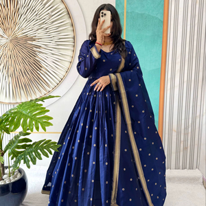 Anarkali Suits - Heavy Dupatta Designs 2025 New Trend