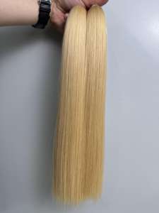 Venta al por mayor de fábrica 100% cabello humano Remy virgen crudo doble cutícula dibujada alineada paquete a granel en estilos de rizos Afro ondulados - Product Image 2