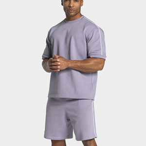 High Quality Pima Cotton Custom Black Plain Heavyweight Tee Custom Your Own Logo Slim Fit Men's <b>T</b>-<b>shirts</b> - Product Image 3