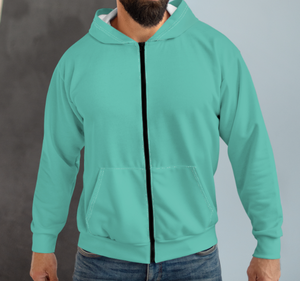 เสื้อฮู้ดซิปแบบมาตรฐาน หนานุ่ม สไตล์สตรีทแวร์ - Product Image 1
