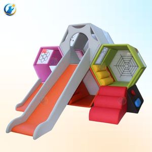 Structures de jeu extérieures ou intérieures : Système de jeu alvéolé équilibré avec grimpeurs et toboggans, capacité de 8 à 12 enfants, capacité de charge de 100 à 500 kg - Product Image 3