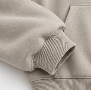 Hoodie personnalisé 450 GSM épais à épaules tombantes, coupe ample, streetwear de luxe, fabricant OEM - Product Image 3