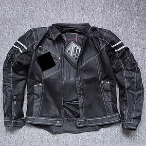 Chaqueta de Cordura Profesional para Motociclistas, Correas de Brazo Ajustables, Traje con Protección CE, Chaqueta de Cordura Textil de Alta Gama, Protección Contra Impactos - Product Image 5