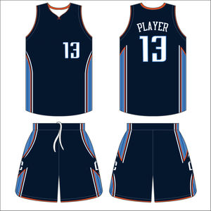 Uniforme de Baloncesto Personalizado de Alta Calidad con Nombre del Equipo Impreso por Sublimación, Ropa Profesional Transpirable, Talla Grande, Sin Mangas, 100% - Product Image 2