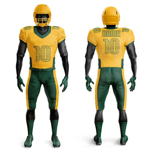Ensembles d'uniformes de football américain personnalisés avec votre propre logo, design OEM, pour jeunes et adultes, maillots d'entraînement sublimés professionnels. - Product Image 1