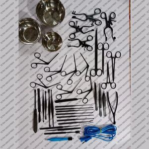 Kit de micro-chirurgie auriculaire avancée pour tympanoplastie, 43 pièces, finition noire, en acier inoxydable, instruments microchirurgicaux ORL, certifié CE - Product Image 2