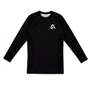 Camiseta de Compresión de Manga Corta con Protección UV de Diseño Personalizado de Alta Calidad - Product Image 5