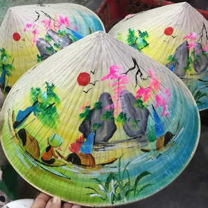 Vietnamese Traditional Conical Hat Natural Palm Leaf Handwoven Souvenir for Cultural Gifts Travel and Decoration - Product Image 5