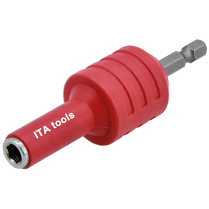 Porte-embout isolé en Cr-V/SUS302 (1/4"H X 1/4"H X 92mmL) avec aimant, personnalisable OEM, couple max. 40 Nm - Product Image 3