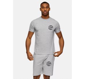 Conjunto de 2 Piezas de Moda Urbana 2026, Camiseta y Pantalones Cortos con Estampado Gráfico, Talla Grande para Hombre, Logotipo Personalizado - Product Image 4