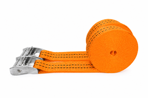 Sangle d'arrimage à boucle à came en polyester PES de 38 mm de qualité supérieure, 450 kg, sans crochet, certifiée CE pour le transport de marchandises sur camion - Product Image 5