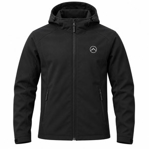 Men's Custom Tactical Softshell Jacket Multi Pocket Waterproof Windproof Hooded Outdoor <b>Camping</b> Hiking Jacket - Product Image 1