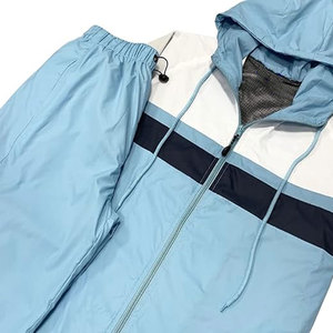 Trajes cortavientos transpirables para hombre, talla grande, con logotipo personalizado, hechos en Pakistán, a prueba de viento, último diseño. - Product Image 4