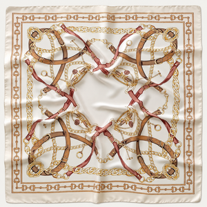 Elegant Long Silk <b>Scarf</b> Fashion Luxury Soft Silk <b>Scarves</b> for Winter - Product Image 6
