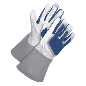 Guantes de Soldadura de Piel de Vaca con Logotipo Personalizado, Resistentes al Calor y Cómodos, Guantes de Trabajo Blancos para Soldadura TIG/MIG - Product Image 4
